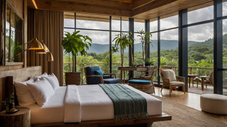 Sustainable and eco-friendly interior designの写真素材