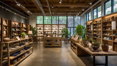 Sustainable and eco-friendly interior designの写真素材