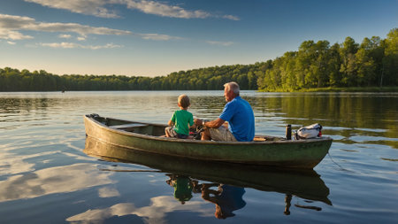 Happy Father's Dayの写真素材
