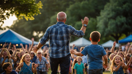 Happy Father's Day Calibration Photographyの写真素材