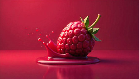 Raspberry Splash: A Fresh Burst of Flavor and Color