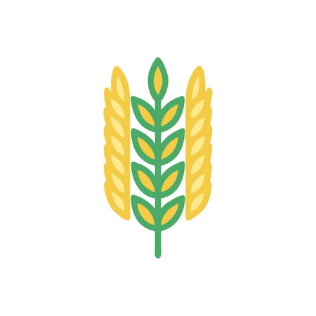 Charming Barley Spike Graphicのイラスト素材