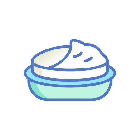 Cream Cheese Vector for Spreading Ideasのイラスト素材