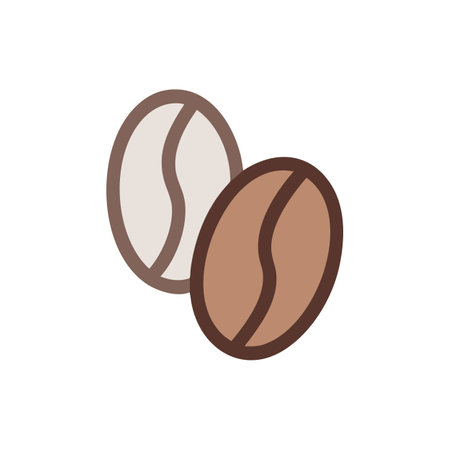 Coffee Bean Graphic for Coffee Loversのイラスト素材