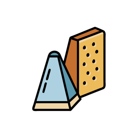Parmesan Vector for Italian Cuisineのイラスト素材