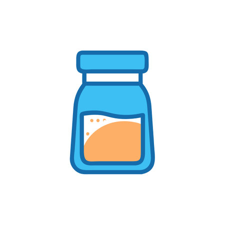 Spice Jar Icon for Flavor Enhancementsのイラスト素材