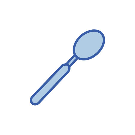 Essential Teaspoon Culinary Iconのイラスト素材