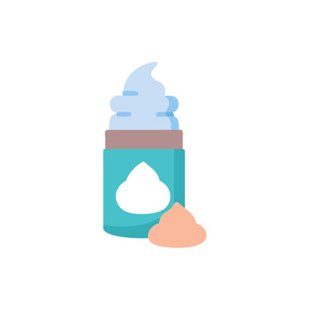 Whipped Cream Icon for Bakery Itemsのイラスト素材