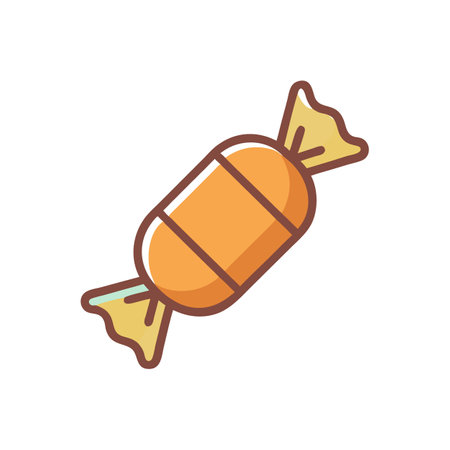 Toffee Vector for Dessert Recipesのイラスト素材