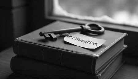 Key of Knowledge: Unlock Education with Books and Wisdom