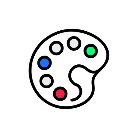 Colorful loading wheel isolated on White Background imageのイラスト素材