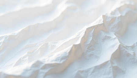 Abstract white texture mimicking hills and mountains designの写真素材