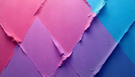 Abstract pastel texture with thick brush strokes forming squares