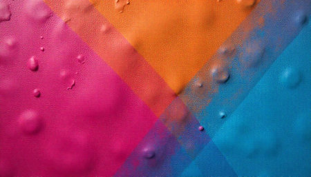 Colorful textured abstract background with pink orange and blue