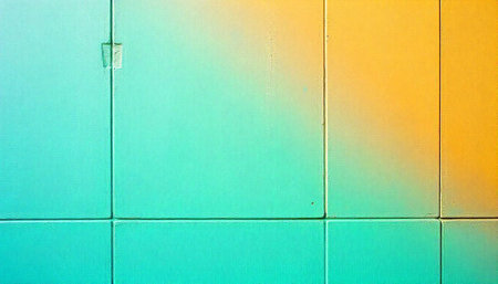 Color gradient painted concrete wall texture block background
