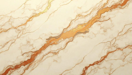 Elegant cream marble with golden veins for luxurious design