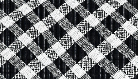 Abstract checkered pattern texture background in black and white