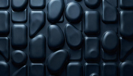 Dark blue geometric shapes abstract background texture pattern design
