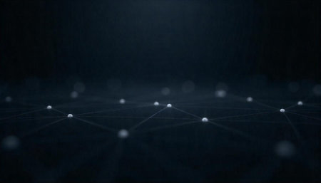 Abstract Network Connections with Points in a Dark Environment