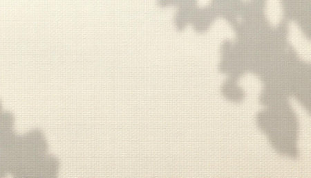 Subtle off white textured background with tree shadows overlayed