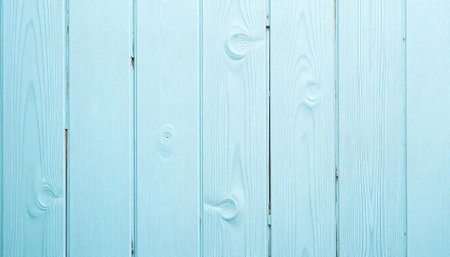 Light blue painted wooden planks surface texture backgroundの写真素材