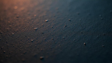 Abstract macro shot of textured surface with tiny dropletsの写真素材