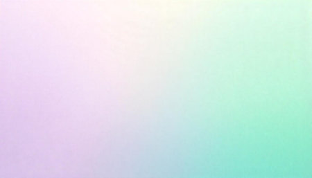 Pastel gradient background with soft hues of purple greenの写真素材