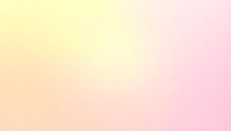 Soft pastel gradient background with yellow and pink colorsの写真素材
