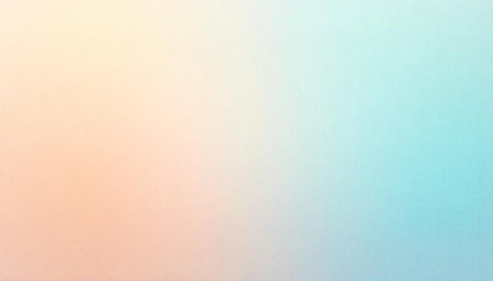 Gradient background with peach and blue pastel colors blendの写真素材