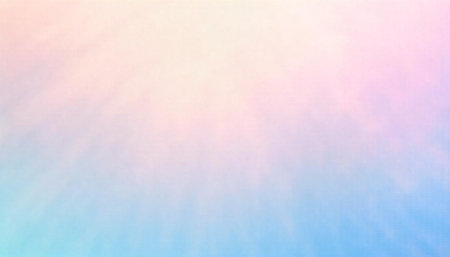 Pastel Gradient Background with Light Rays and Soft Textureの写真素材