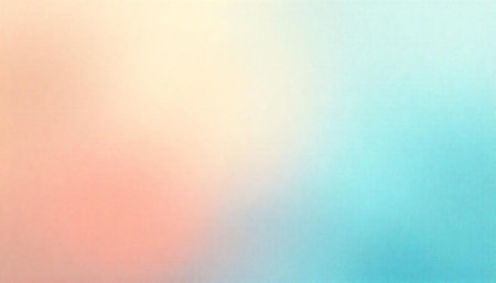 Soft pastel gradient background texture in peach and teal