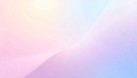 Pastel gradient abstract background with wave and soft hues