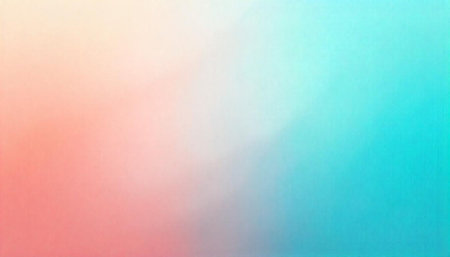 Abstract Gradient Background with Peach and Blue Hues