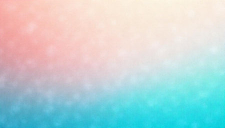 Soft gradient background with pastel colors and bokeh lightsの写真素材