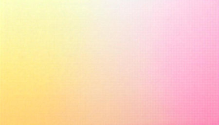 Soft gradient background from yellow to pink color paletteの写真素材
