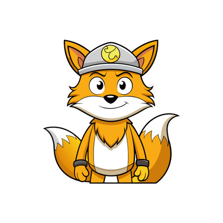 Willow the Fox's Joyful Visor Recordingのイラスト素材