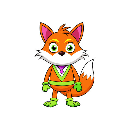 Willow Fox's Stern Anklet Adventureのイラスト素材