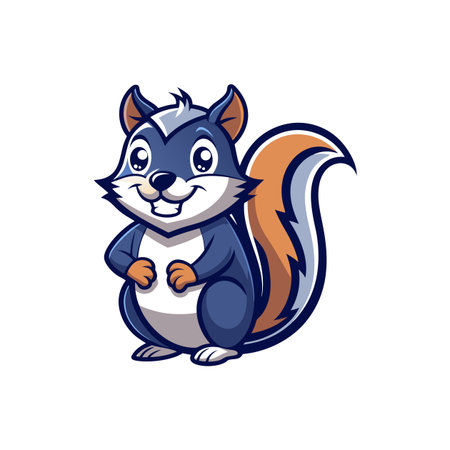 Squirrel's Playful Cheeky Jealousyのイラスト素材