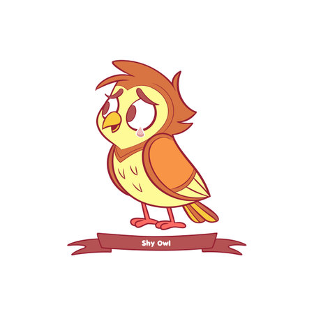 Owl's Exciting Vlogging Journeyのイラスト素材