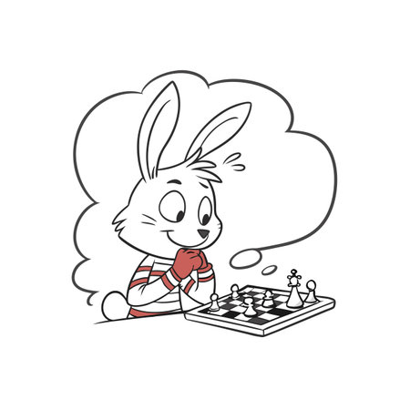 Bunny's Joyful Playtime Adventureのイラスト素材