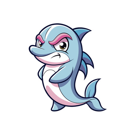 Dolphin's Fun Fencing Adventureのイラスト素材