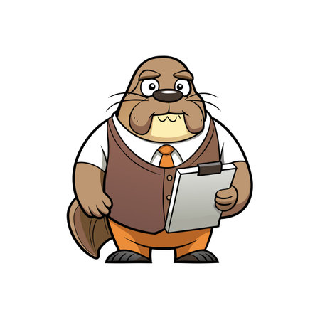 Walrus's Joyful Festival Experienceのイラスト素材