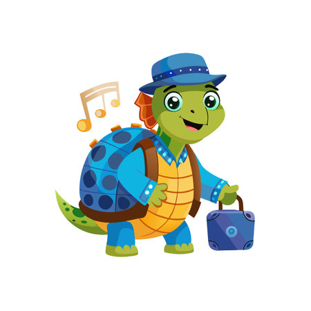 Illustrate Fun Tango the Tortoise Tunerのイラスト素材