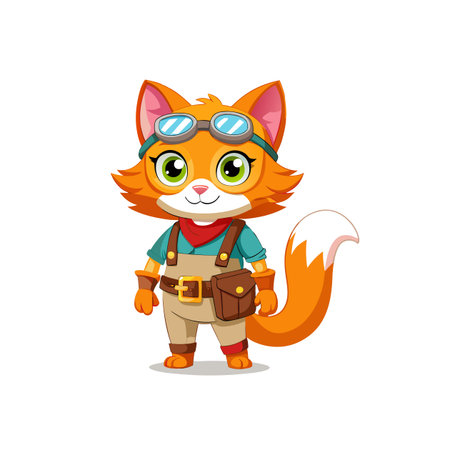 Design Unique Twinkle the Tinkerer Catのイラスト素材