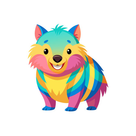 Develop a Whimsical Winky the Wombat Characterのイラスト素材
