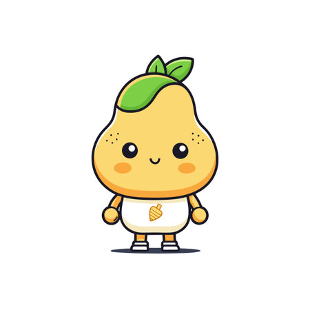 Creative Bloated Butternut Squash Vegetable Designのイラスト素材