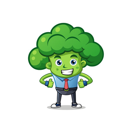 Broccoli in Overworked Juggling Adventureのイラスト素材