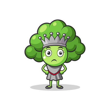 Suffering Broccoli Vegetable Photography Illustrationのイラスト素材