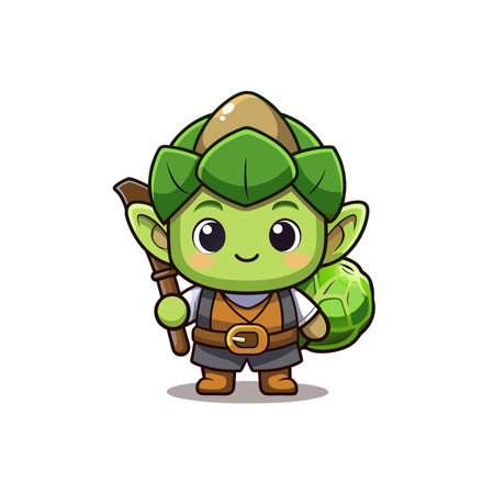 Creative Brussels Sprouts Illustration for Unique Recipesのイラスト素材