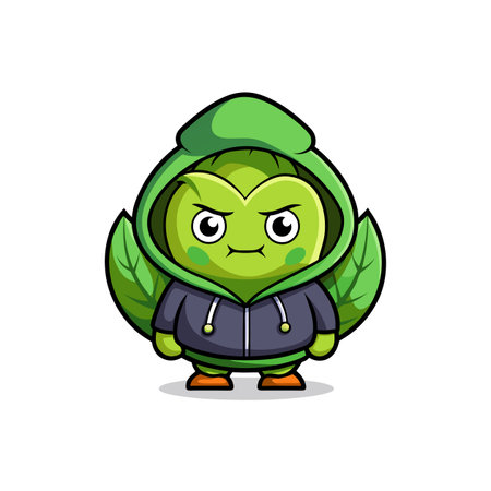 Artistic Brussels Sprouts in Overworked Big Adventureのイラスト素材